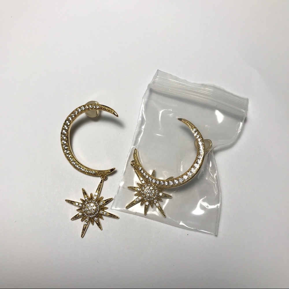 NWOT 🌙 moon & star 🌟 earrings | 1 pair